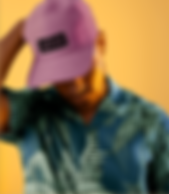 man wearing print on demand baseball cap created on Wix