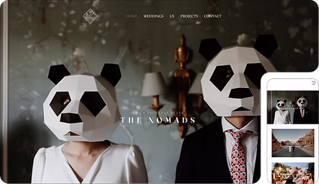 Página web de The Nomad Love Stories.