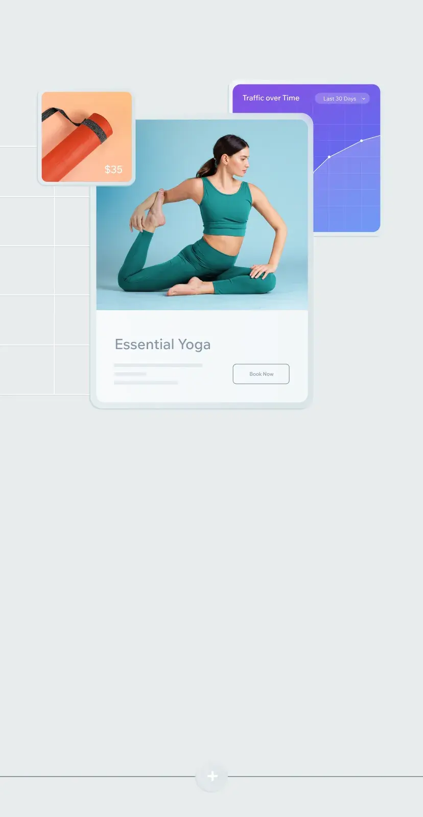 Analytics for a yoga website