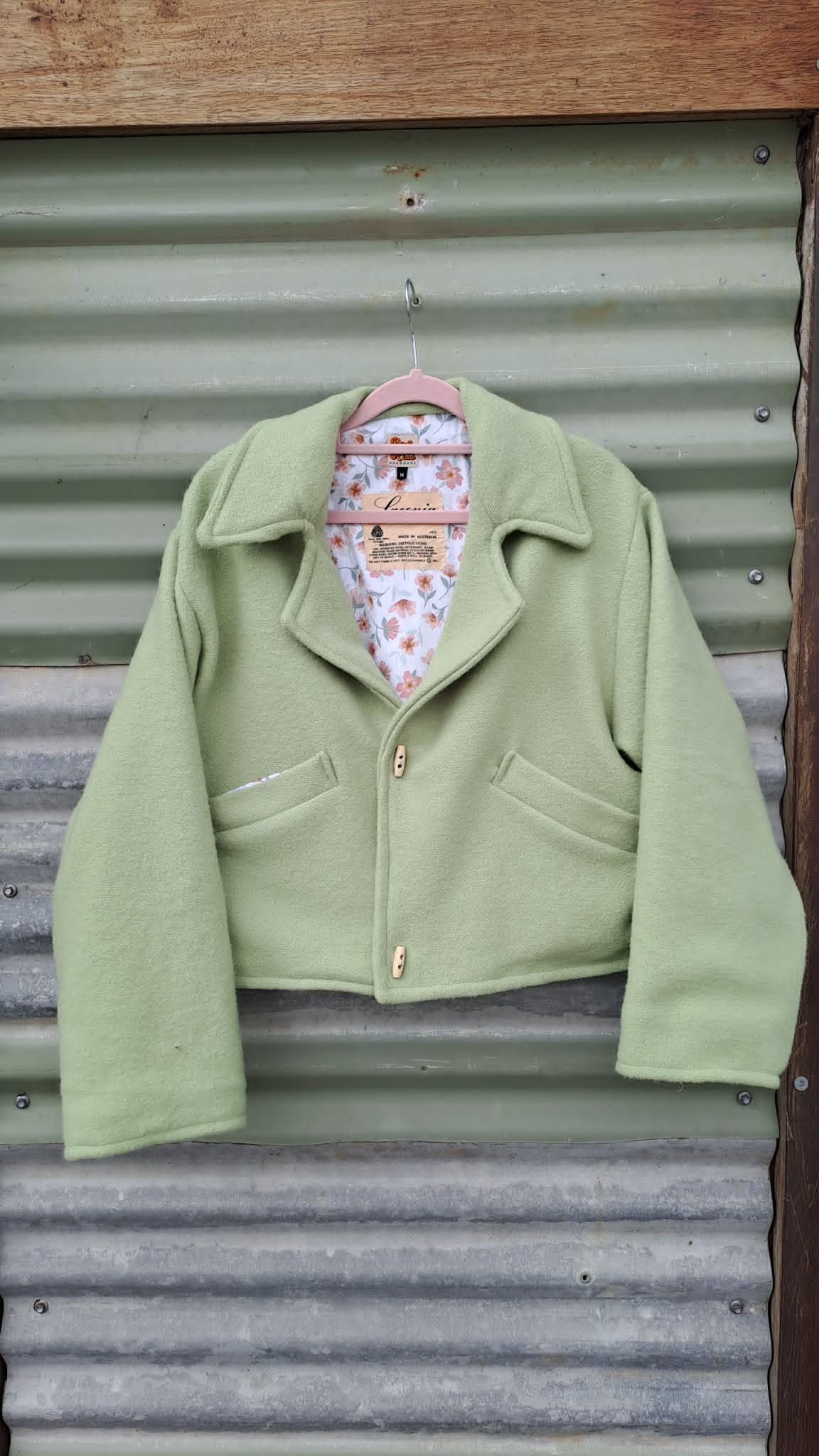 Medium Sage Green Crop
