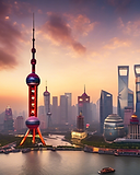 modern city in China