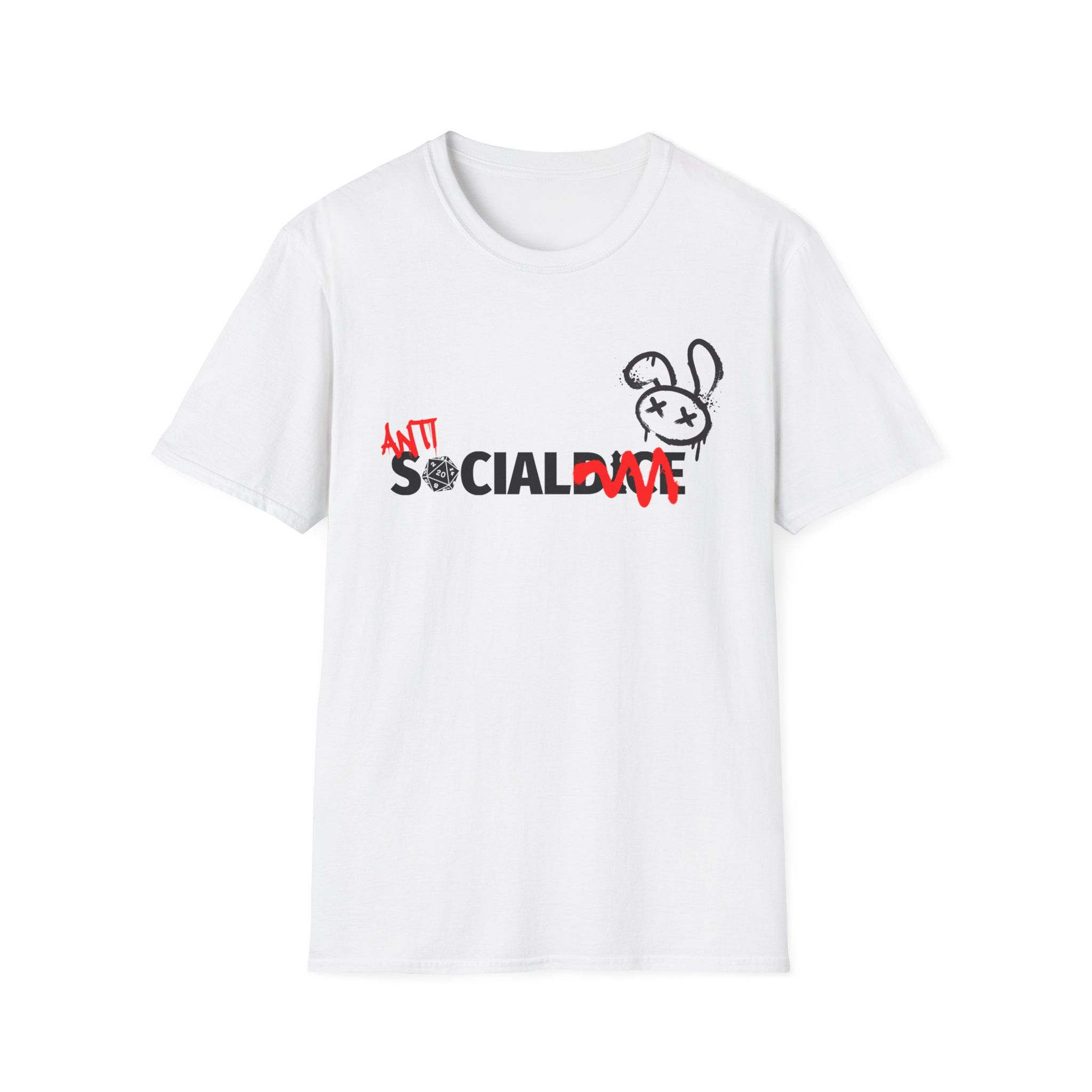 Anti Social “Bunny” Tee (White)