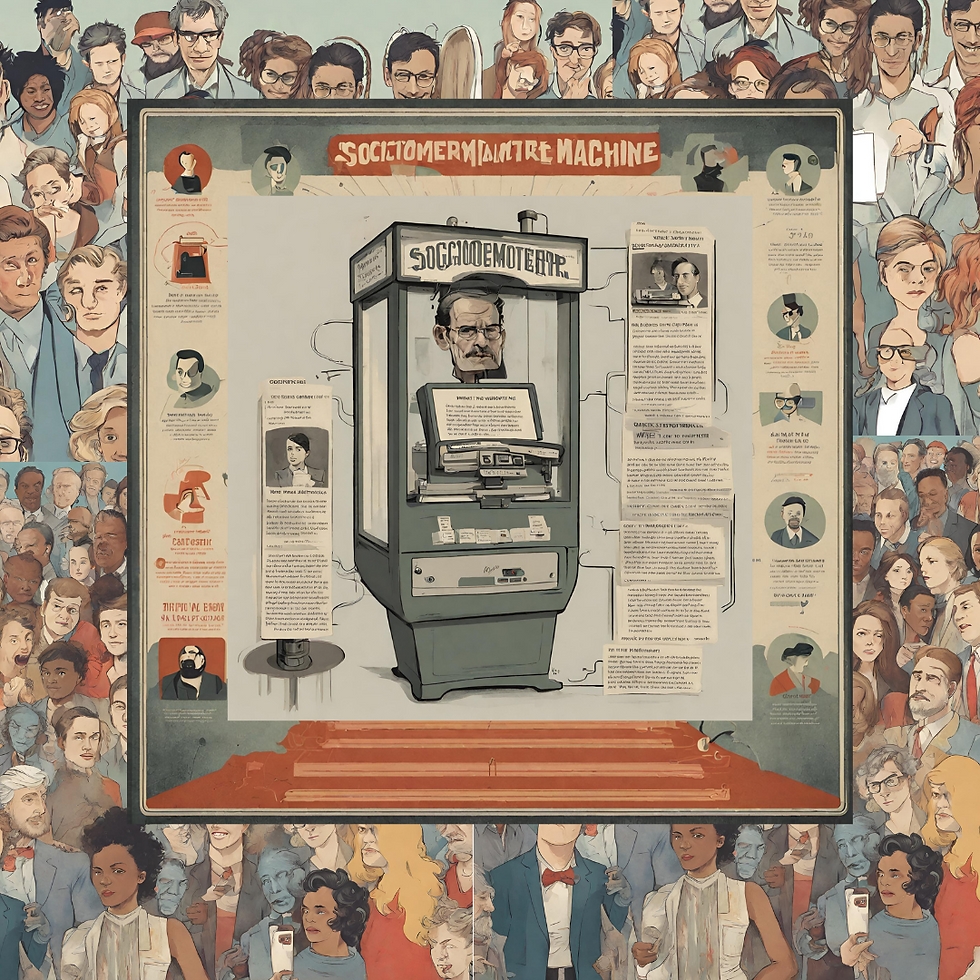AI-generatedAI-generated image of "Self-esteem as a sociometer"