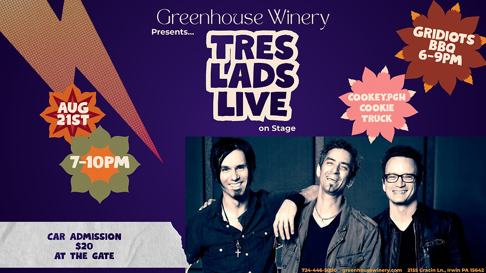 Live Music by Tres Lads