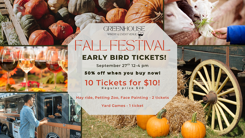 Fall Fest Ticket Deal