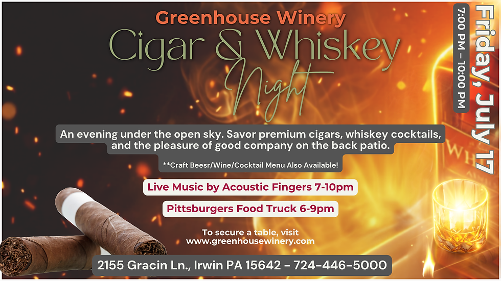 Cigar & Whiskey Night