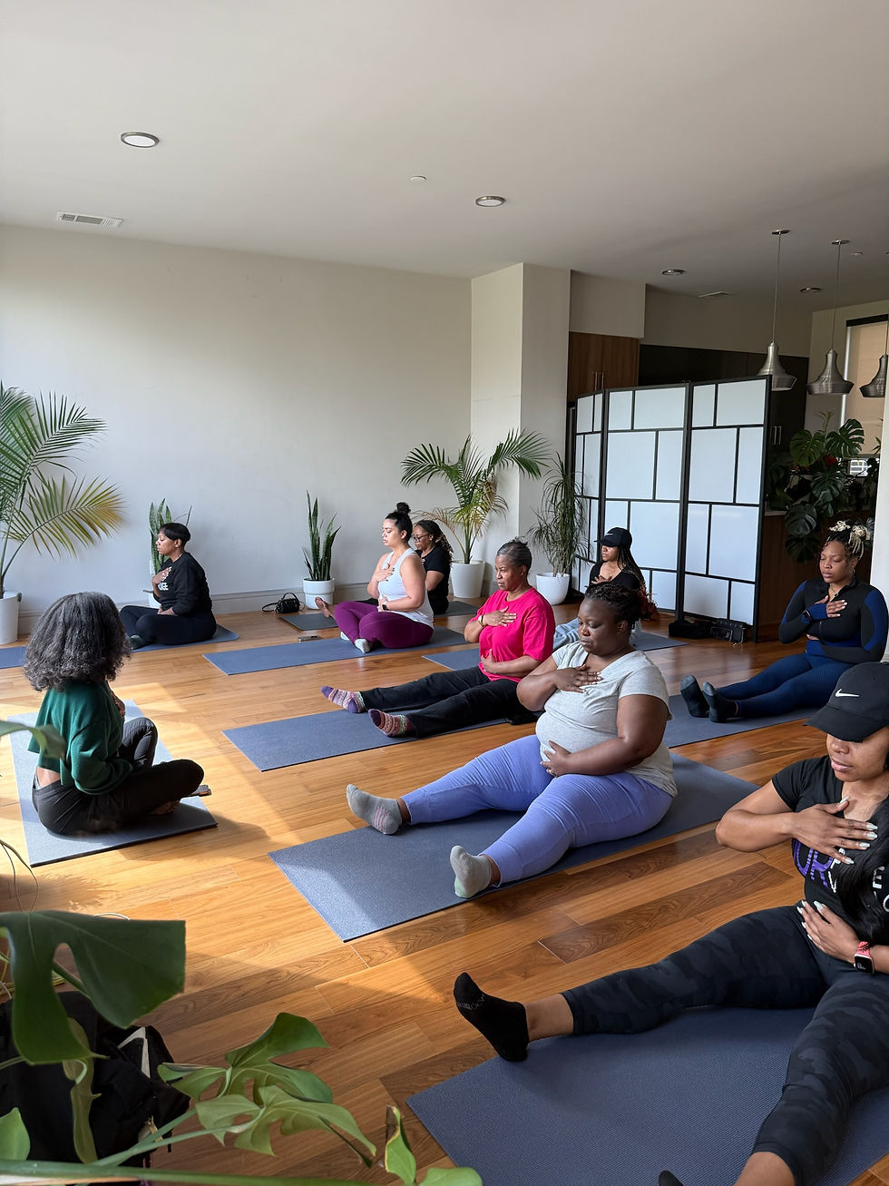 Women yoga