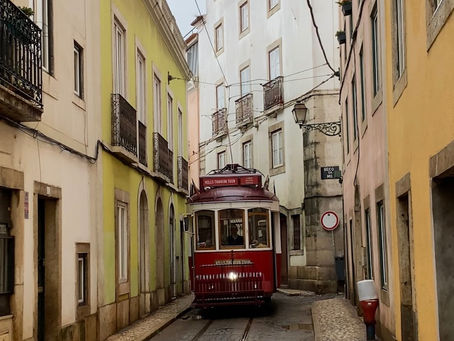 Lisbon, Portugal - Exploring the Enchanting Streets and Old-Fashioned Trams.