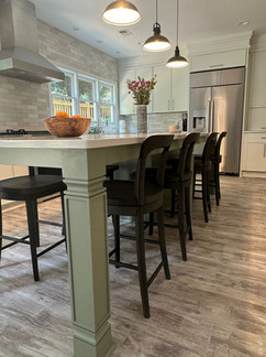The after; a beautiful DIY transformation!