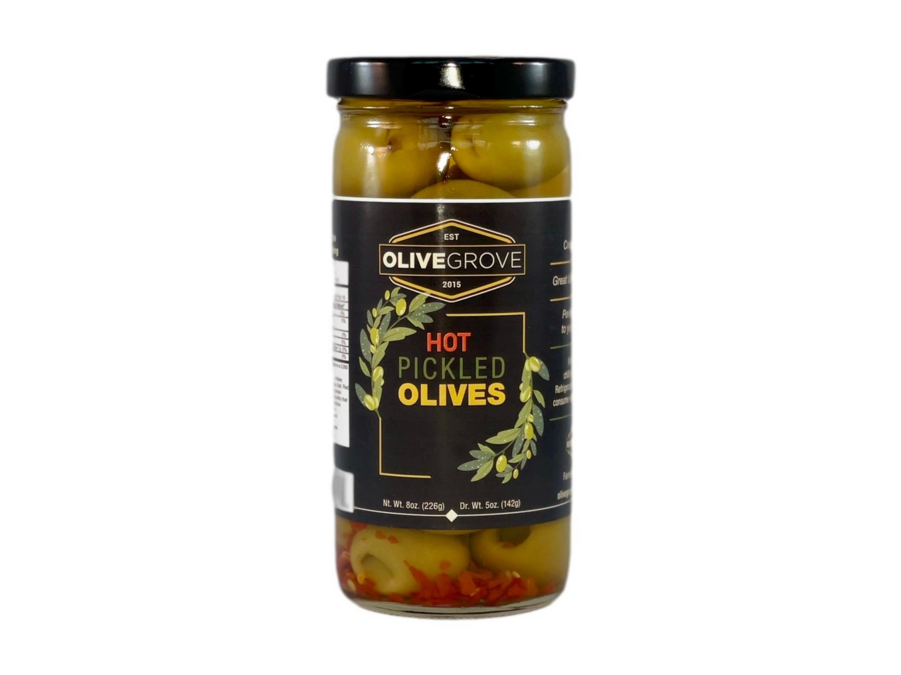 Olive Grove - Hot Pickle Stuffed Queen Olives