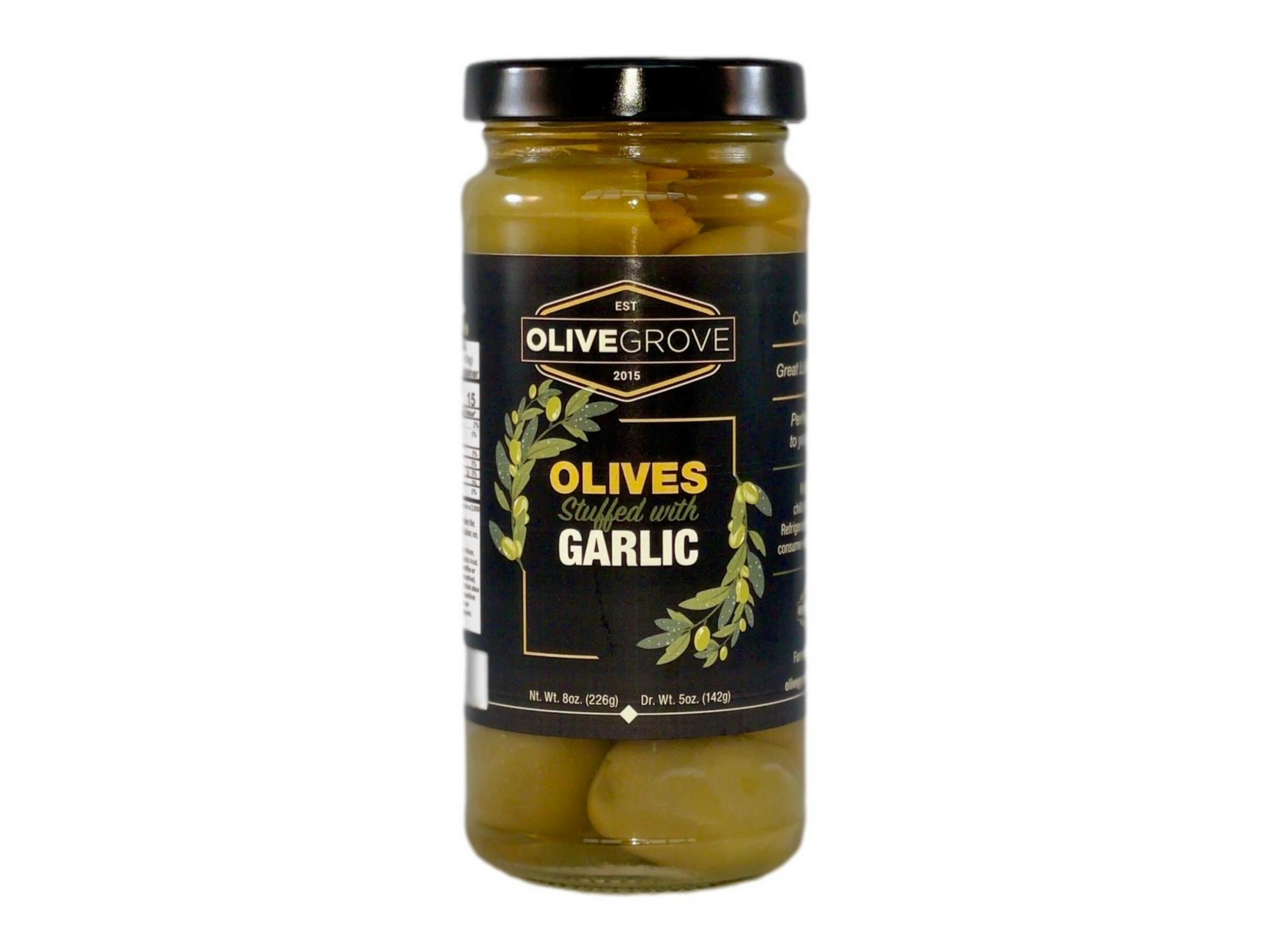 Olive Grove - Garlic Stuffed Queen Olives