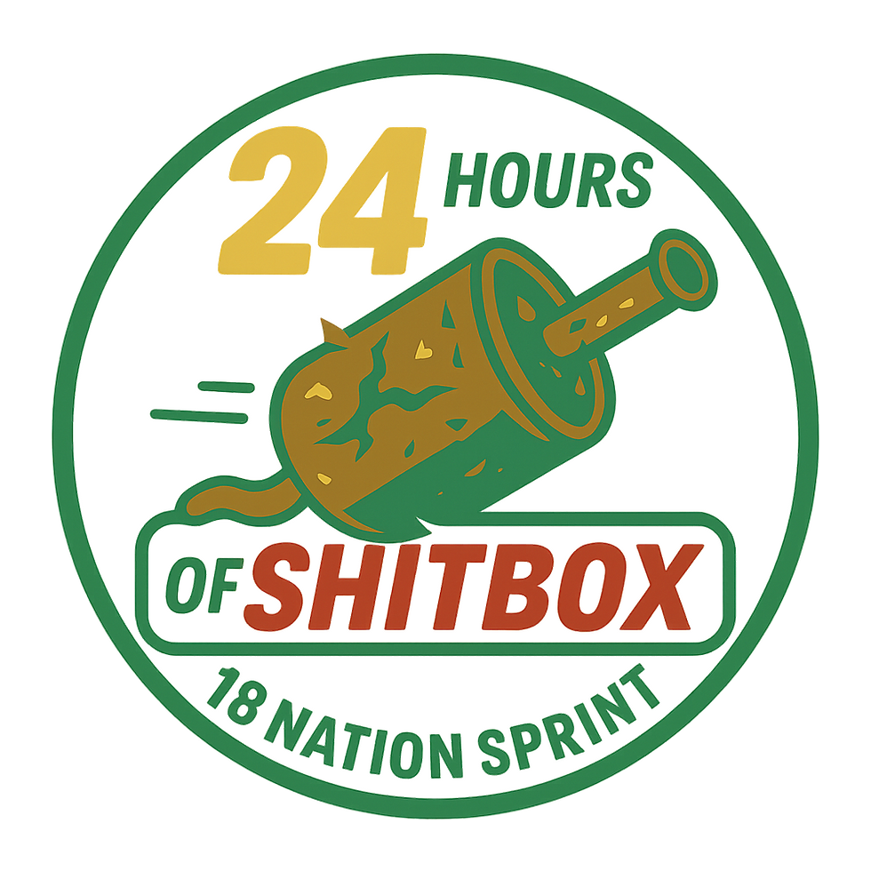 24 Hours Of Shitbox: 18 nation sprint