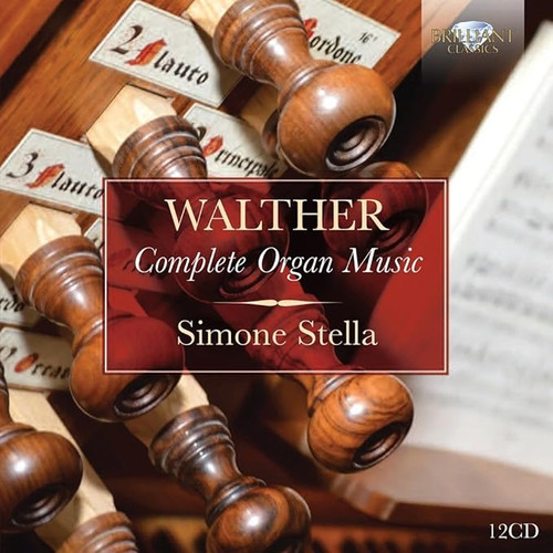 WALTHER, Johann Gottfried: Complete Organ Music (12 CD) | Simone Walther Complete Organ Music 12CD 未開封新品