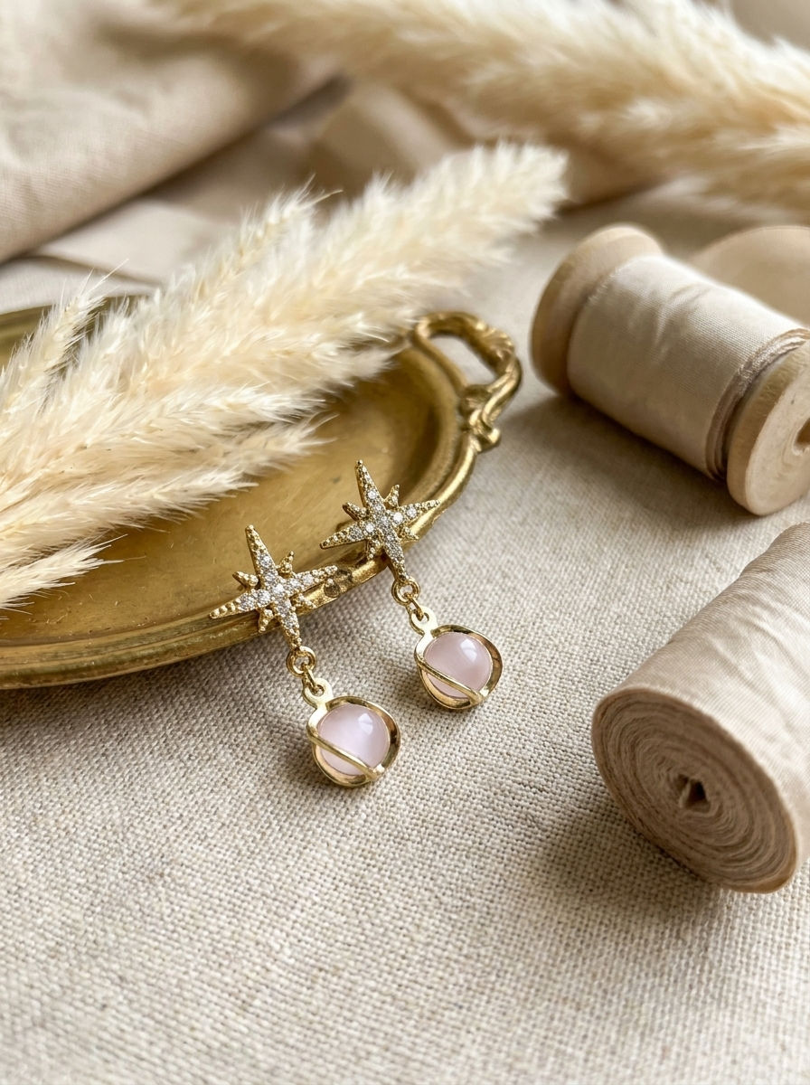 North Star Mystic Drop Earrings
