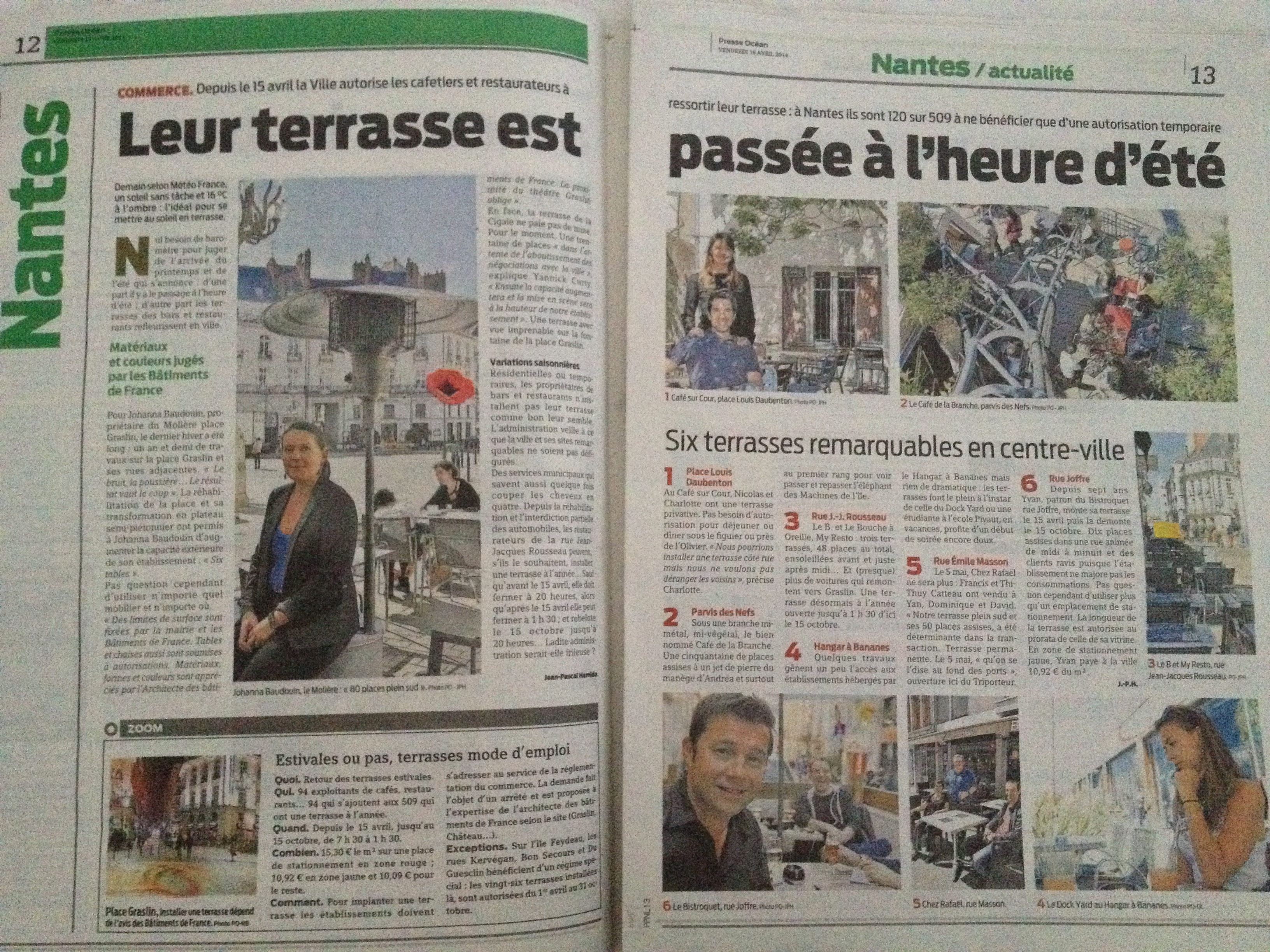 Presse Océan 18/04/2014