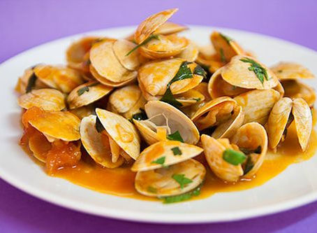 RECETTE : Amêijoas salteadas