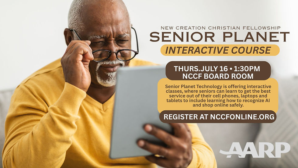 SENIOR PLANET TECHNOLOGY INTERACTIVE CLASS