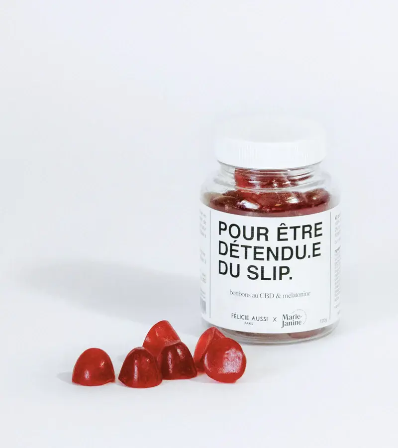 Gummies CBD et Mélatonine, "pour être détendu(e) du slip"