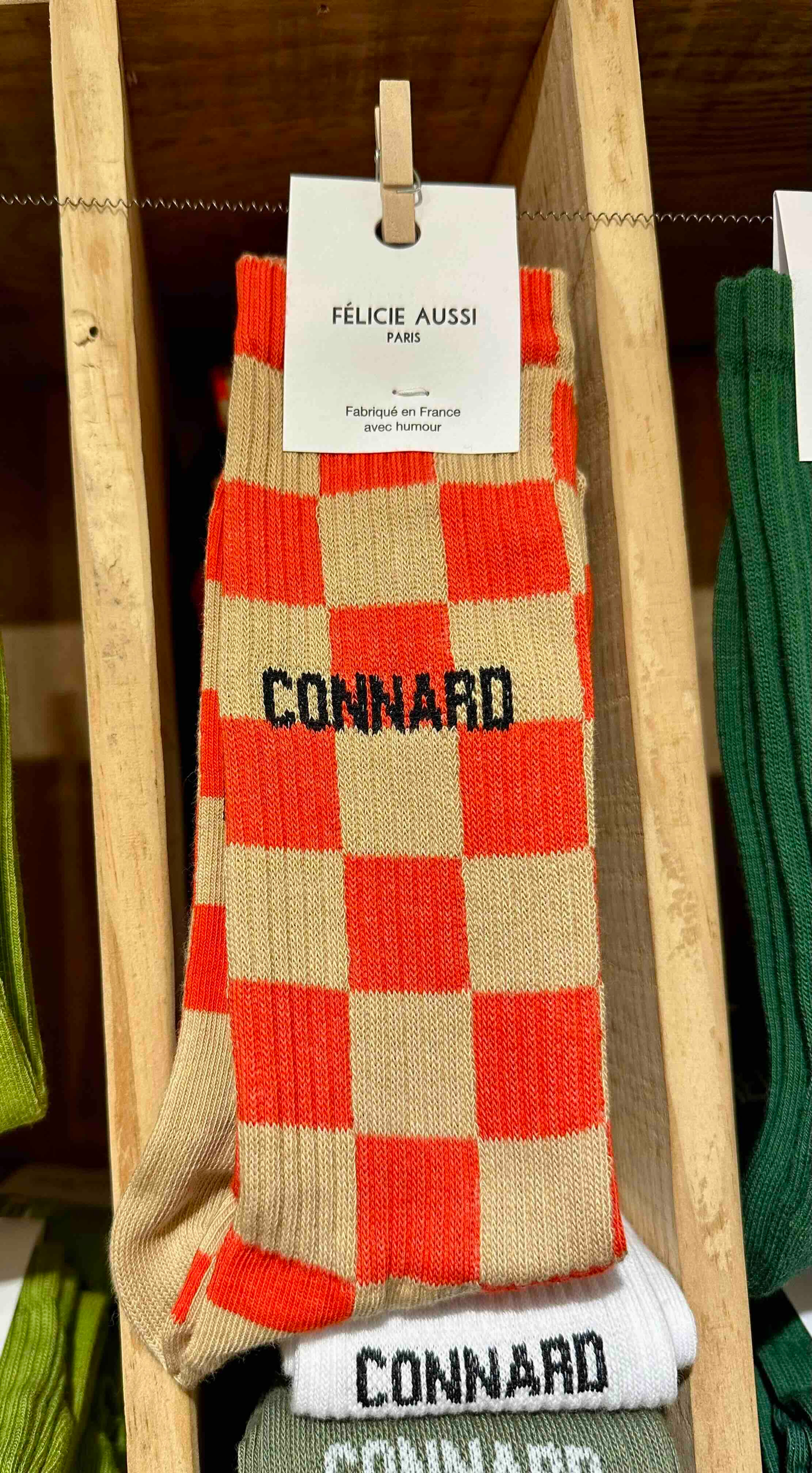 Chaussettes Félicie Aussi Connard