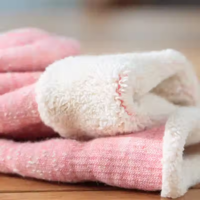 Miniature : Chaussettes ROTOTO double face mérino/coton