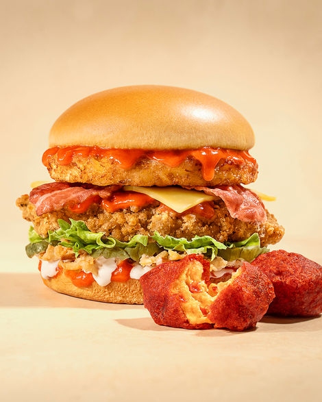 Buffalo Ranch Stack & Cheesy Habenero Bites