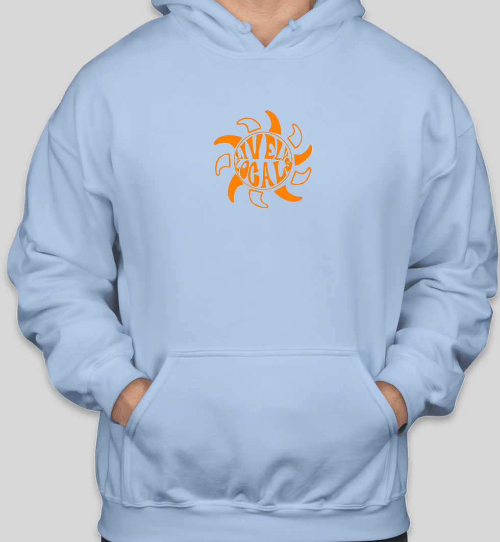 Hoodie Orange Design