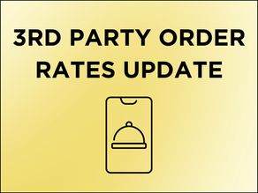 3rd Party Ordering Rates Update