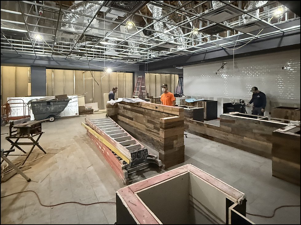 Construction Progress for New Foxtail in Altamonte Mall!