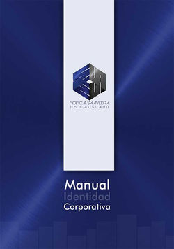 MANUAL CORPORATIVO E IMAGEN MONICA SAAVEDRA MC 2012-34