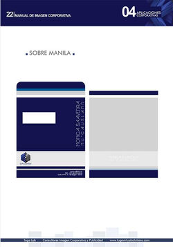 MANUAL CORPORATIVO E IMAGEN MONICA SAAVEDRA MC 2012-22