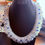 Thumbnail: White and Blue Fireworks Necklace