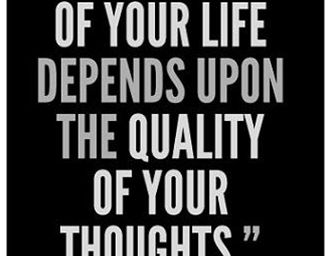 Happiness starts with your thoughts