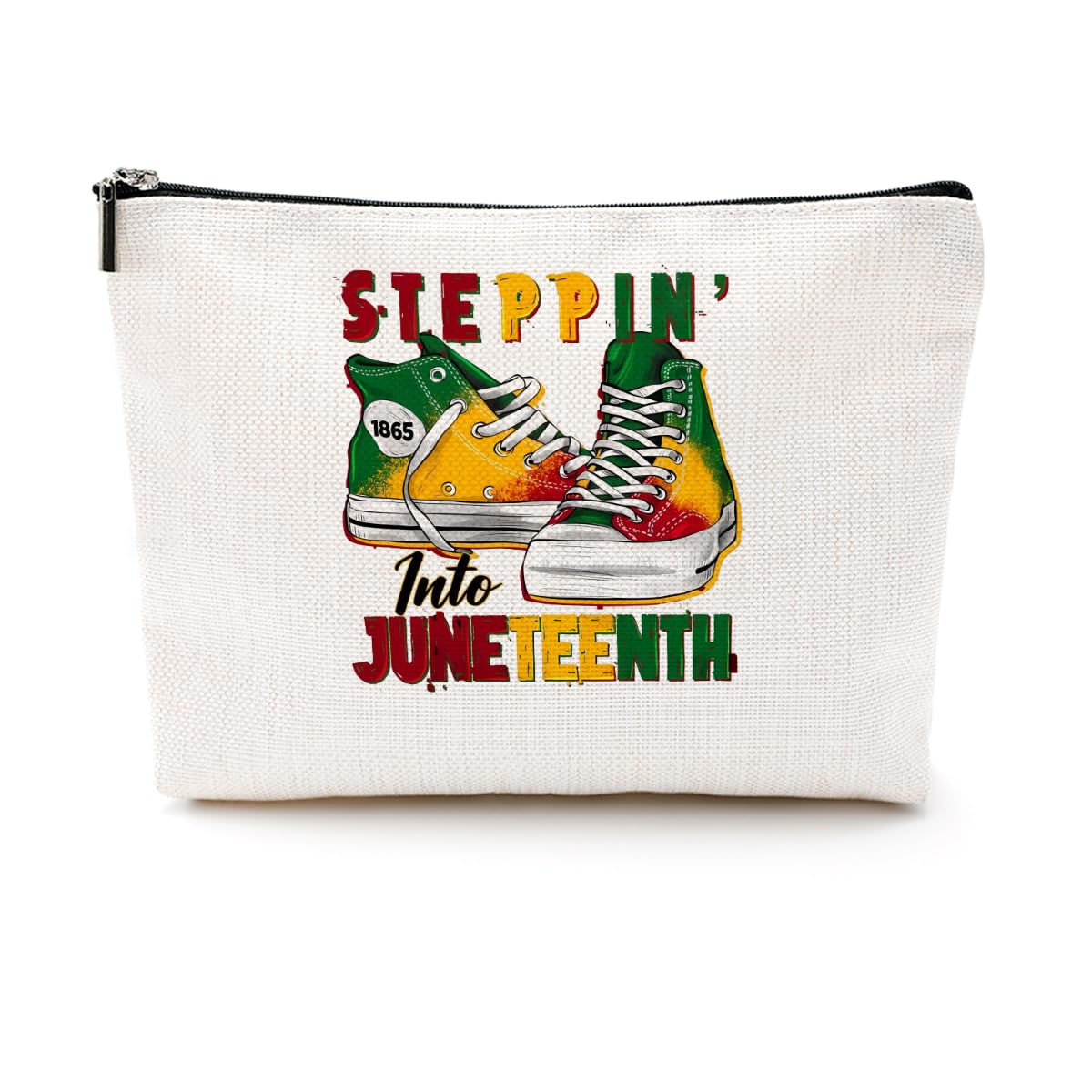 CQM Black History Month Gifts Black Woman Makeup Bag African American Independen