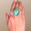 Thumbnail: Large Green Turquoise Ring