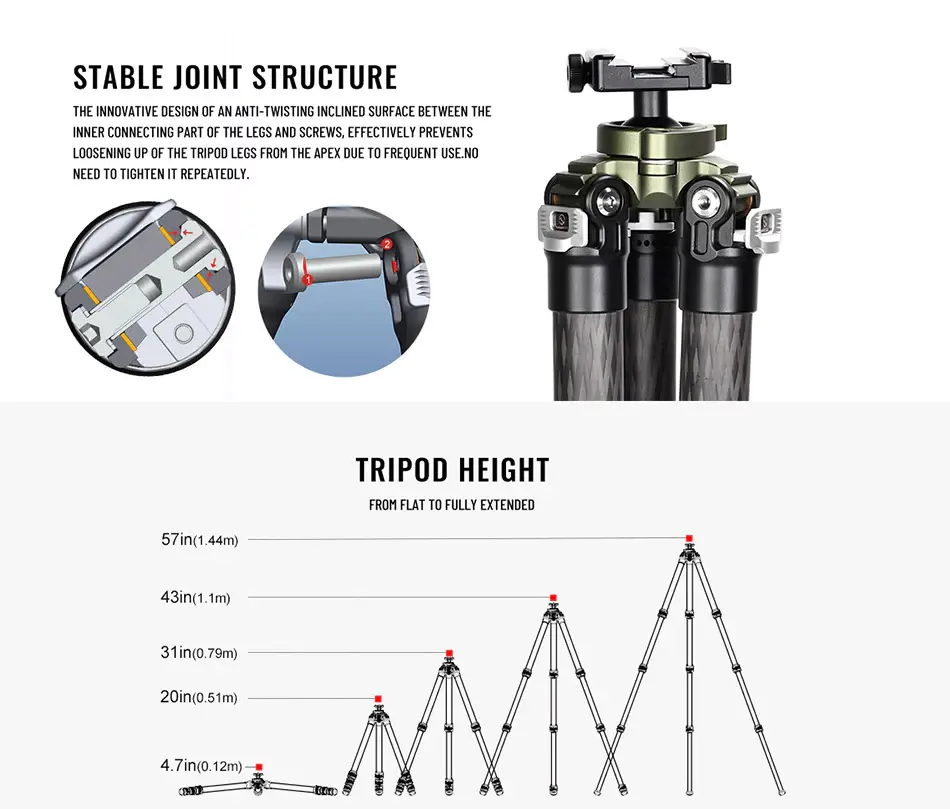 Thumbnail: Sunwayfoto T3240CSL Carbon Fiber Tripod (Canada Only)