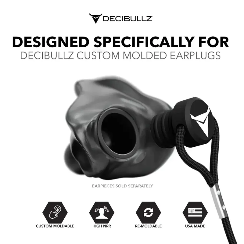 Thumbnail: Custom Molded Earplug Lanyard (Canada Only)