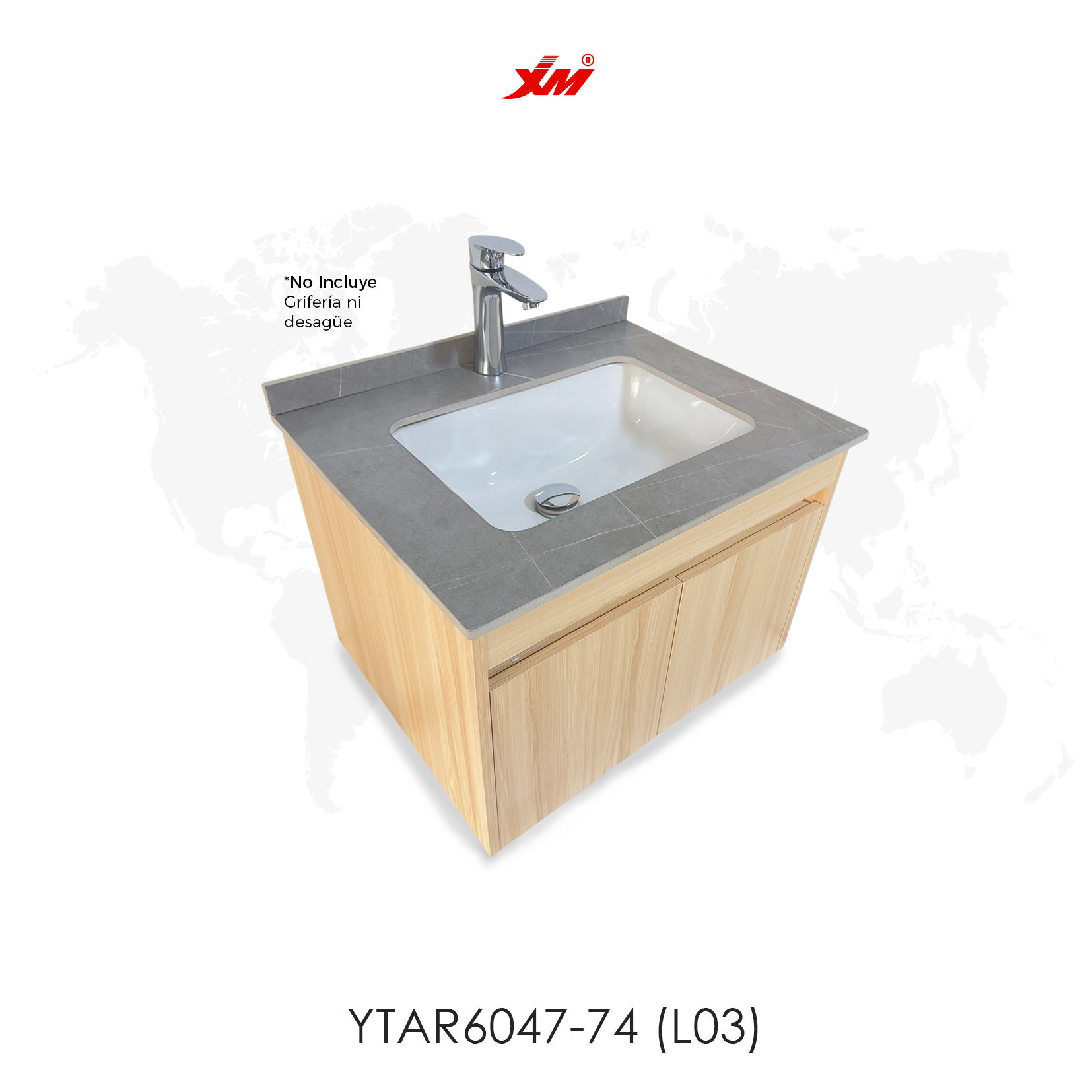 Lavabo con Cajón - YTAR6047-74 (L03)