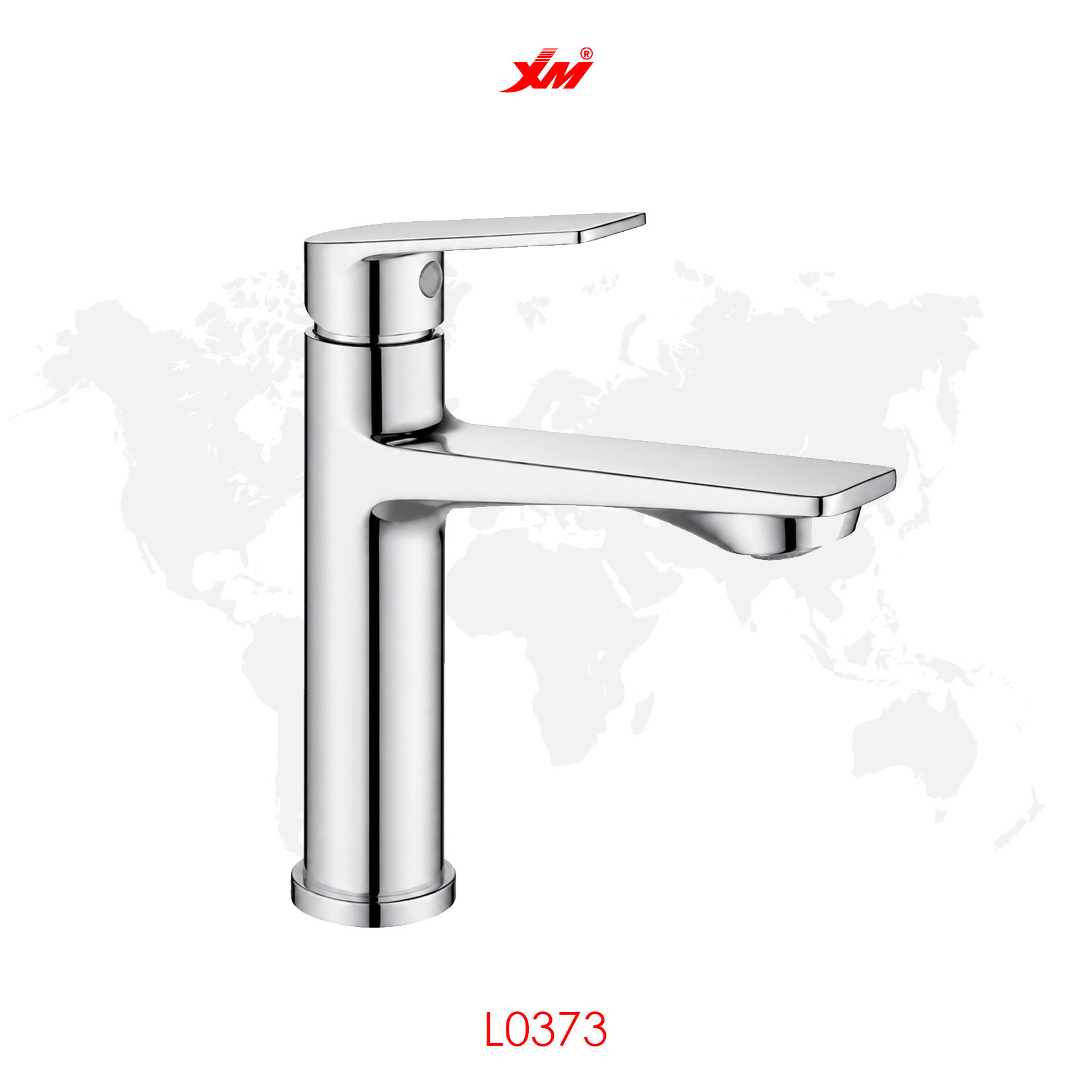 Llave Cromada para baño -  L0373