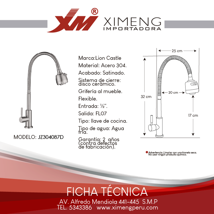 Miniatura: Llave Ganso - JZ304087D