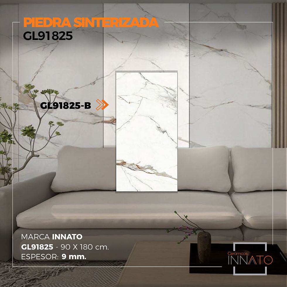 Miniatura: Piedra Sinterizada - GL91825 (A)(B)(C) - PRECIO X M2.