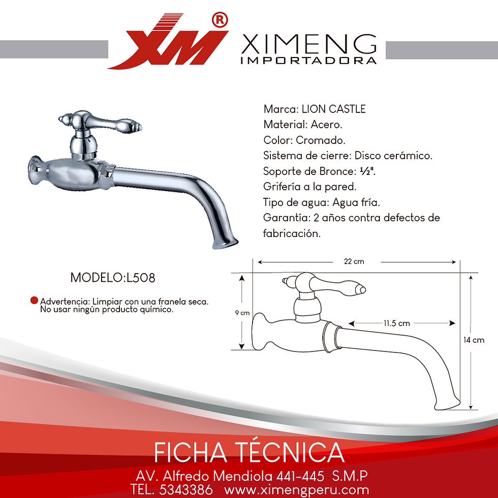 Miniatura: LLaves de Agua Fría - L508