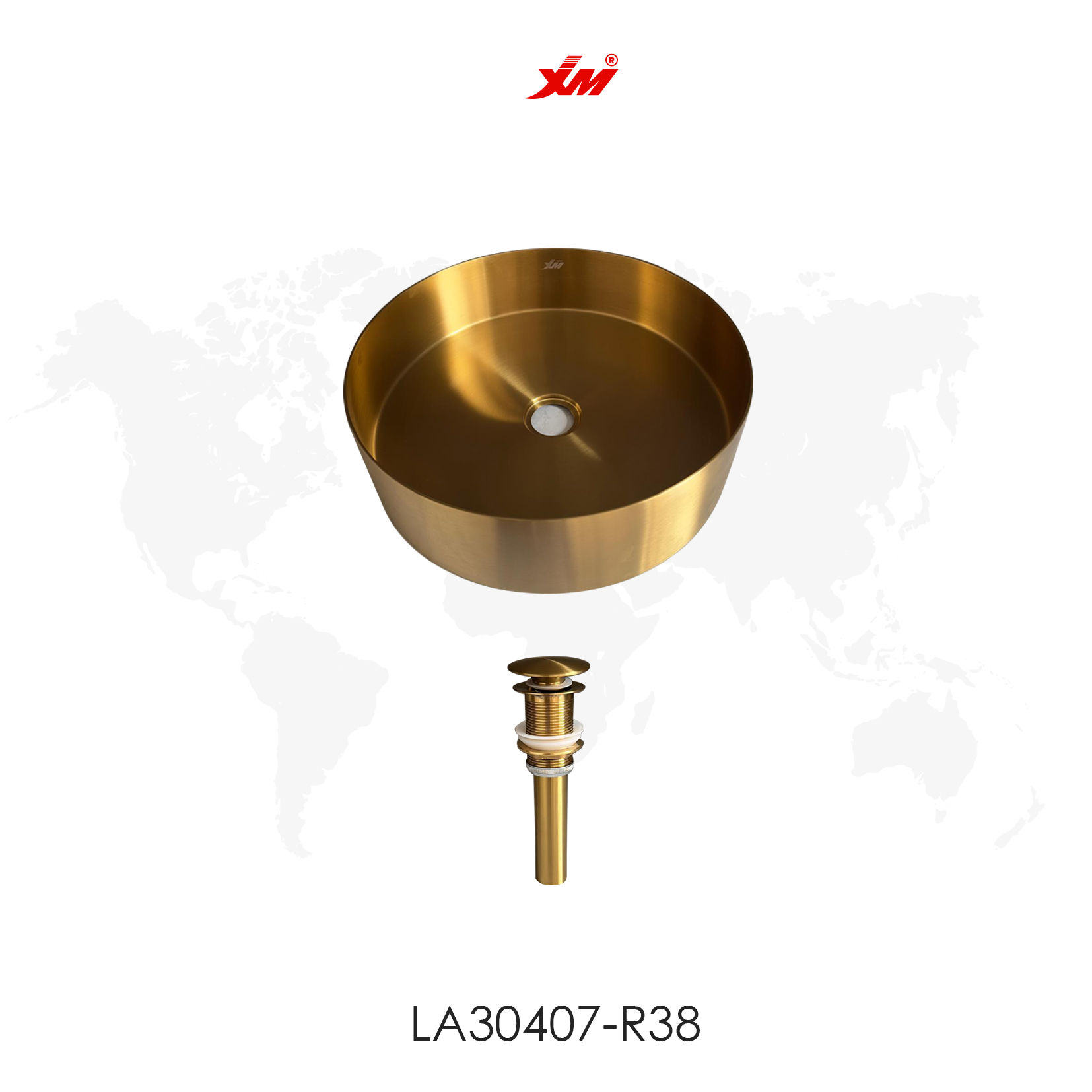 Bowl de Acero 304 - LA30407-R38
