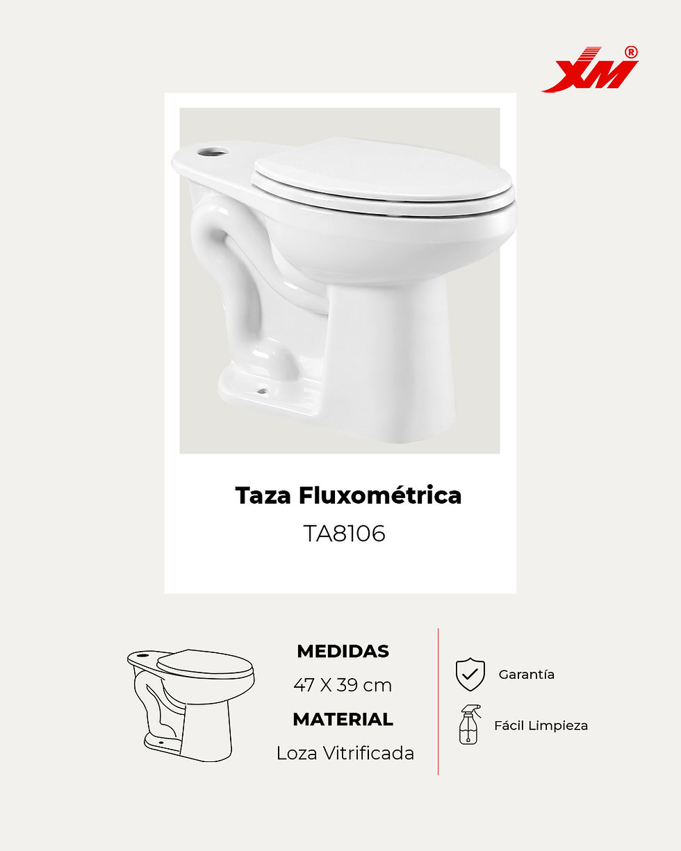 Miniatura: Taza Fluxométrica - TA8106