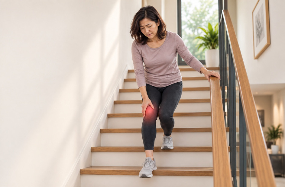 Knee Pain on the Stairs