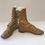 Thumbnail: Victorian child's scalloped boots in gold!