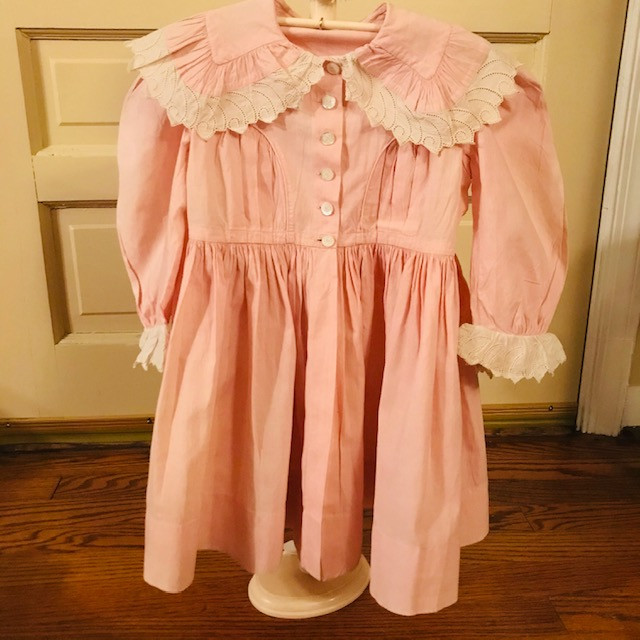 Thumbnail: c1890 Girl's 3-piece dress