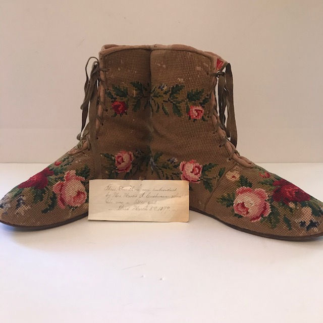 Thumbnail: Mid-19th c Berlinworked Boots