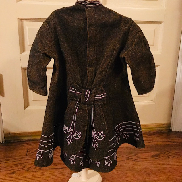 Thumbnail: Civil War era child's 2-piece wool dress