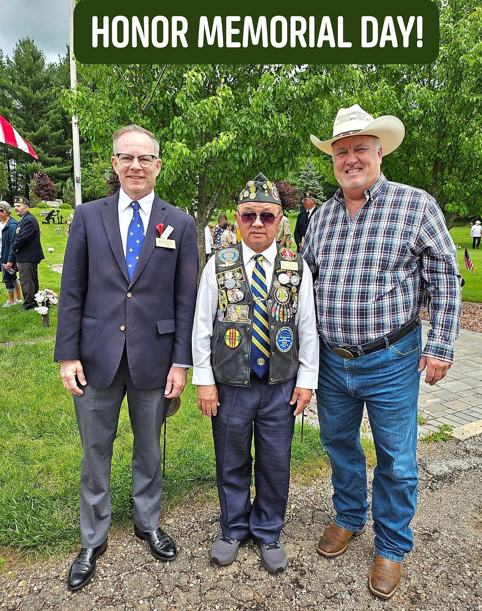 5/28/2026 Honoring Memorial Day