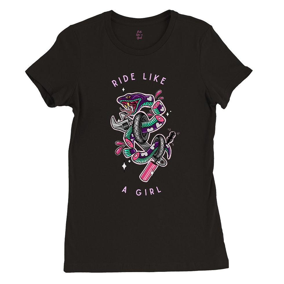 Ride Like a Girl Premium T-shirt